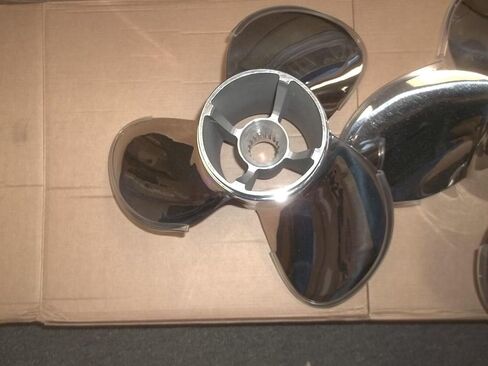 FASWORX 22P 3-4 Blade Stainless Steel Propeller Set Compatible with Mercruiser Mercury Bravo III Three 14 1/4 x 22 16 x 22P in Kuwait