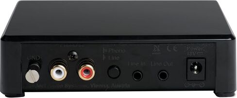 Pro-Combor Phono Box E BT 5 ، Wireless BT5 التدفق مع APTX HD لمصادر Phono و Line ، Black in Saudi Arabia