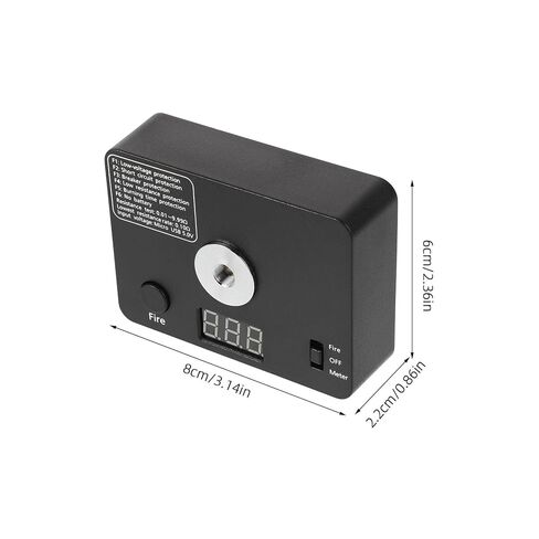 جهاز اختبار حزمة ملف أوم صغير لقياس المقاومة الدقيق، أداة كهربائية مدمجة خفيفة الوزن لاختبار الدوائر DIY، تصميم آمن للكهربائيين والإصلاحات الميدانية in Kuwait