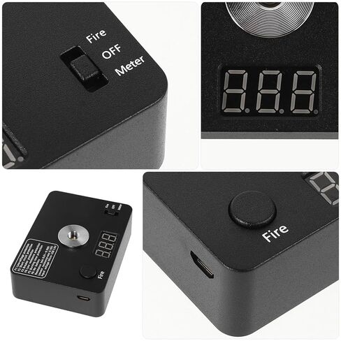 جهاز اختبار حزمة ملف أوم صغير لقياس المقاومة الدقيق، أداة كهربائية مدمجة خفيفة الوزن لاختبار الدوائر DIY، تصميم آمن للكهربائيين والإصلاحات الميدانية in Kuwait