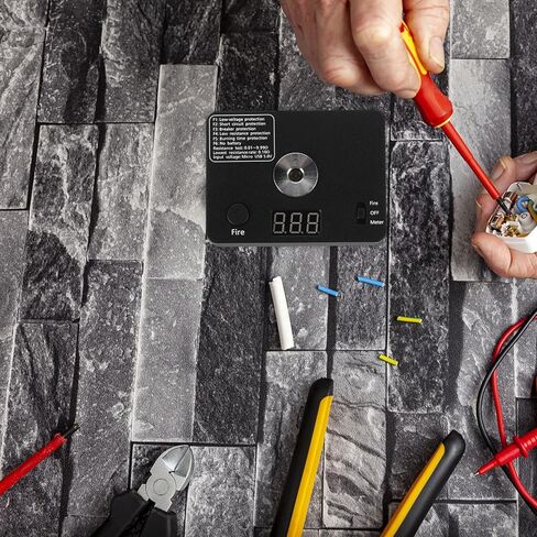 جهاز اختبار حزمة ملف أوم صغير لقياس المقاومة الدقيق، أداة كهربائية مدمجة خفيفة الوزن لاختبار الدوائر DIY، تصميم آمن للكهربائيين والإصلاحات الميدانية in Kuwait