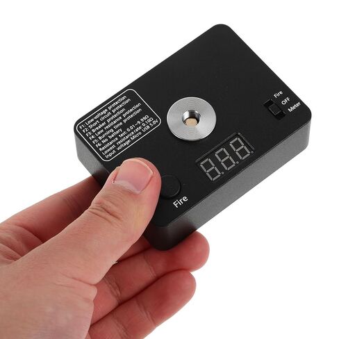 جهاز اختبار حزمة ملف أوم صغير لقياس المقاومة الدقيق، أداة كهربائية مدمجة خفيفة الوزن لاختبار الدوائر DIY، تصميم آمن للكهربائيين والإصلاحات الميدانية in Kuwait