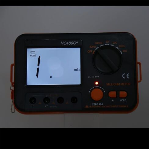 Keenso Portable VC480C 0.01m2k Digital Milliohmmeter for On-The-Go Electrical Measurements in Saudi Arabia