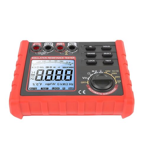 Digital Ohm Meter Silicone Adjustable Bracket Auto Off Digital Resistor Tester for Transformer Motors in Saudi Arabia