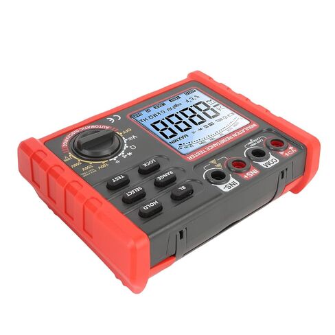 Digital Ohm Meter Silicone Adjustable Bracket Auto Off Digital Resistor Tester for Transformer Motors in Saudi Arabia