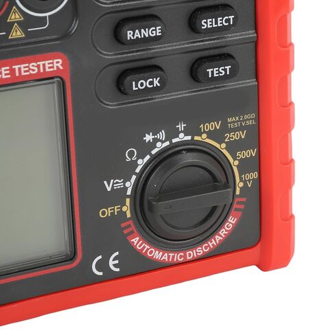 Digital Ohm Meter Silicone Adjustable Bracket Auto Off Digital Resistor Tester for Transformer Motors in Saudi Arabia