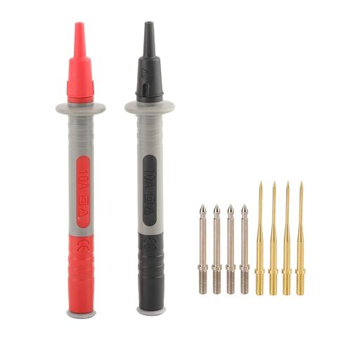 Quick Response Time, Double Layer Insulation Multimeter Test Needle for Industrial Instruments with Crosshead Socket, Widely Application for Multimeters in Saudi Arabia