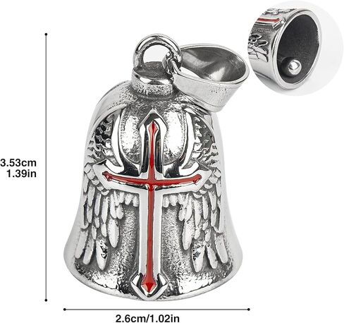 Motorcycle Bell for Luck, Drive Safe Cycling Bells for Bikers Riders in Saudi Arabia