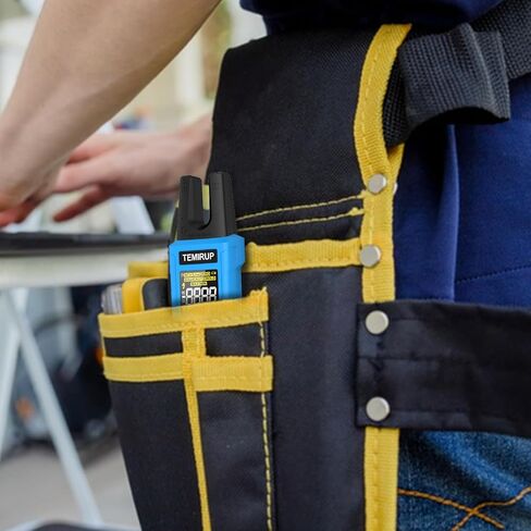 Digital Clamp Meter Multimeter with U-Shaped Jaw for AC/DC Current & Voltage, Auto-ranging 4000 Counts Voltage Tester with Large LCD Backlight, Measuring Temperature Continuity Diode NCV in Kuwait