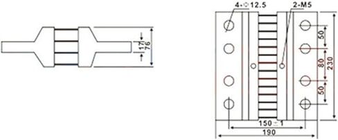 FL-39 5000A-6000A 75MV DC Shunt Economy-Class Divider in Saudi Arabia