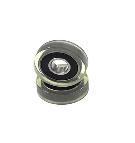 PU6000 6001 6200 6201 Coated Bearing wear-Resistant Roller Guide Roller Bearing Rubber Roller Bearing(PU600035-11,2Pcs) in Saudi Arabia