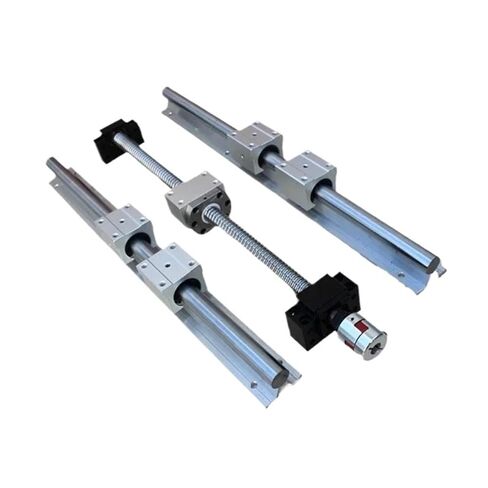 Screw Stainless Steel Ball Screw 1set SFU1605 Ballscrew Set +2PC SBR16 250-1400MM+4PC SBR16UU Slide Blocks for Part(450mm) in Saudi Arabia