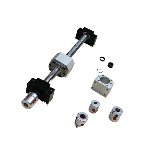Screw Stainless Steel Ball Screw 1set SFU1605 Ballscrew Set +2PC SBR16 250-1400MM+4PC SBR16UU Slide Blocks for Part(450mm) in Saudi Arabia