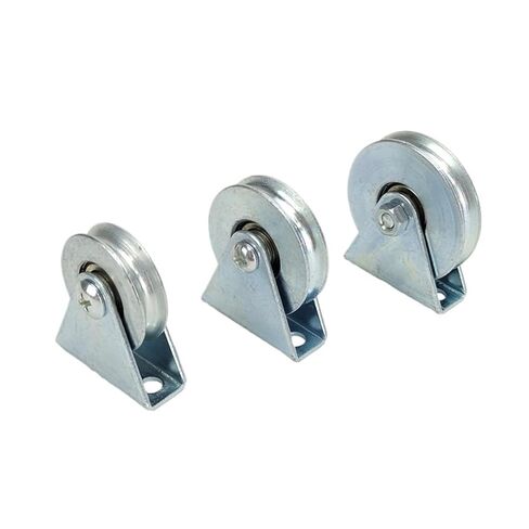 Wire Rope Fixed Pulley with Single Bearing,Transmission Wheel, Channel Wheel, 45 Steel Main Iron Bracket,(35mm) in Saudi Arabia