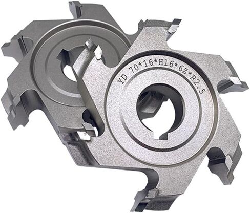 2pcs 70 * 16*H16*3Z/6Z TCT Corner Rounding Cutters Fine Trimming Knifes(70x16xH16x6Z R2.5) in Saudi Arabia