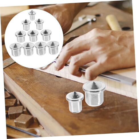 NUOBESTY Woodworking Dowel Pins Set 16-Piece Center Transfer Plugs for Accurate Alignment Steel Dowel Tools for DIY Furniture Projects in Saudi Arabia