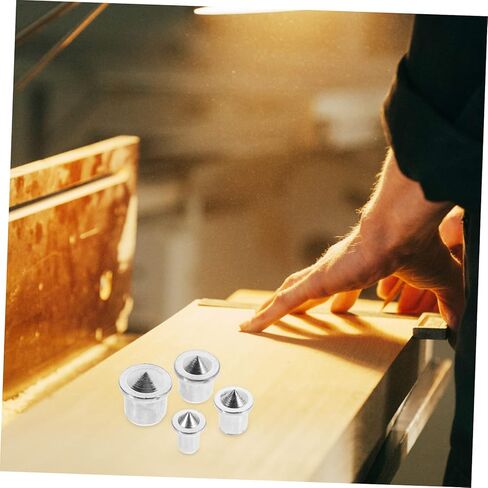 NUOBESTY Woodworking Dowel Pins Set 16-Piece Center Transfer Plugs for Accurate Alignment Steel Dowel Tools for DIY Furniture Projects in Saudi Arabia