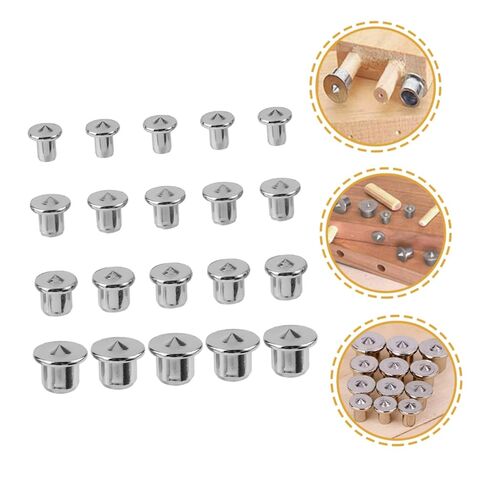 Zerodeko 20-Piece Dowel Pin Marker Alignment Tool Set for Woodworking Centering for Precision Hole Drilling and Woodworking Accessories in Saudi Arabia