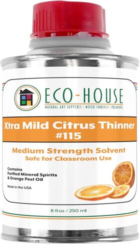 Eco-House Extra Mild Citrus Thinner - 4oz Bottle in Saudi Arabia