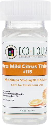 Eco-House Extra Mild Citrus Thinner - 4oz Bottle in Saudi Arabia