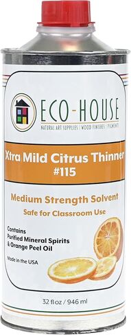 Eco-House Extra Mild Citrus Thinner - 4oz Bottle in Saudi Arabia