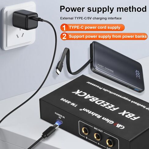 كاتم صوت احترافي، ميكروفون 2 في 2 مخرج، معالج صوتي مضاد للصرير، محول تردد لنظام الصوت، القضاء على الضوضاء الناتجة عن الفرق بين الإشارة الرقمية والتناظرية in Kuwait