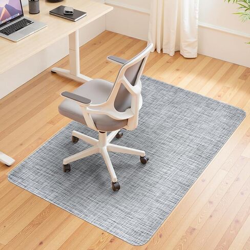 Two Pack Hardwood/Tile Floor Chair Mat,Rolling Chair Mat,Protects Floors,Suitable for Home,Work,Game,Non-Slip Not Stuck Wheel,Easy to Clean,with Lip(48"x36") in Saudi Arabia