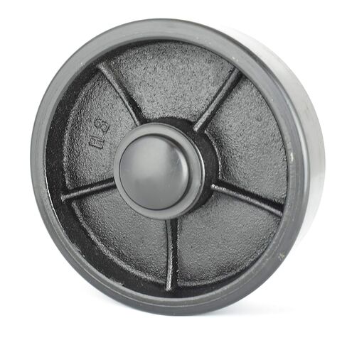 مجموعة كاملة من رافعة البليت/الشاحنة مع محاور، وعجلات قيادة مقاس 7 بوصة × 2 بوصة مع بكرة تحميل أمامية مقاس 3 بوصة × 3.75 بوصة مع محامل معرف 20 مم مداس بولي أسود مع أسطوانة خروج الدخول وأغطية واقية in Kuwait