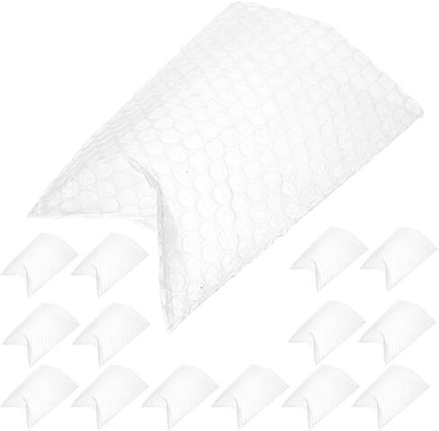 200 قطعة من أكياس الفقاعات الصغيرة من SAFIGLE مقاس 15 × 20 سم أكياس فقاعات بلاستيكية مقاومة للماء للتغليف والشحن وحماية التوسيد in Kuwait