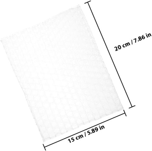 200 قطعة من أكياس الفقاعات الصغيرة من SAFIGLE مقاس 15 × 20 سم أكياس فقاعات بلاستيكية مقاومة للماء للتغليف والشحن وحماية التوسيد in Kuwait