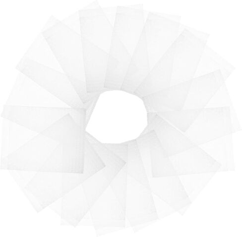 GARVALON 100pcs 20x25cm Thickened Bubble Pouches Shockproof Cushioning Bags for Packing, Shipping, Relocation and Storage Protection in Kuwait