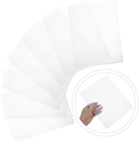 GARVALON 100pcs 20x25cm Thickened Bubble Pouches Shockproof Cushioning Bags for Packing, Shipping, Relocation and Storage Protection in Kuwait