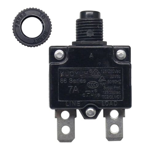 قاطع دائرة الحمل الحراري الزائد KUOYUH 88 Series 125/250VAC 32VDC 50/60 هرتز (7A) in Kuwait