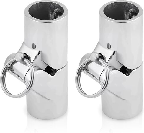 Boat Pipe Connector, 2 Pack Tube Connector Stainless Steel Folding Swivel Coupling Boat Hardware Fitting for Hand Rail Tube and Pipe in Saudi Arabia