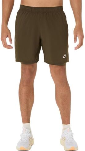 ASICS MEN SILVER 2N1 7IN in Saudi Arabia