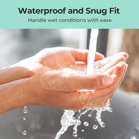 لفة غرواني مائي بحجمين من TKTK، (2 بوصة * 12 قدم + 1 بوصة * 12 قدم) ضمادات غرواني مائي، رقعة غرواني مائي لحب الشباب والجروح والحروق والعناية بالبثور، ورقع البثور مع دعامة سهلة التقشير، مقاومة للماء وفائقة الامتصاص in Kuwait