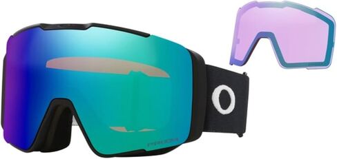 Oakley Line Miner PRO LARGE/MEDIUM Ski Goggles+Spare lens For Men Women+BUNDLE with ACCESSORY EYEWEAR KIT in Kuwait