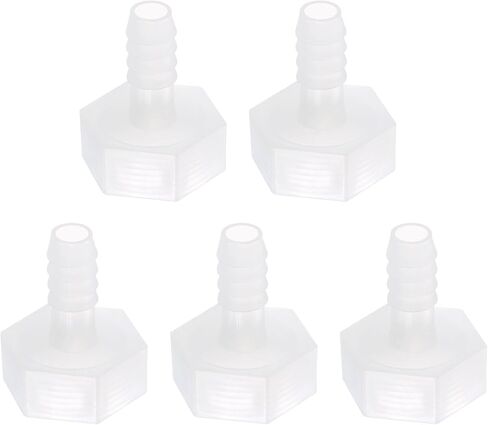 5 قطع من METALLIXITY خرطوم بلاستيكي إلى محول أنثى 3/8 بوصة بارب × 3/4 بوصة أنثى للسيارات والدراجات النارية والبحرية والشاحنات وأنظمة الوقود RV in Kuwait