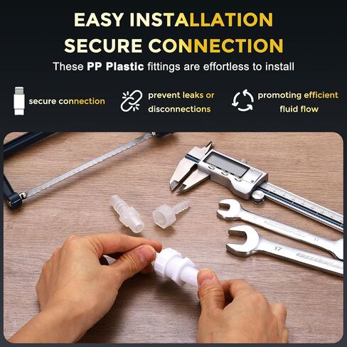 5 قطع من METALLIXITY خرطوم بلاستيكي إلى محول أنثى 3/8 بوصة بارب × 3/4 بوصة أنثى للسيارات والدراجات النارية والبحرية والشاحنات وأنظمة الوقود RV in Kuwait