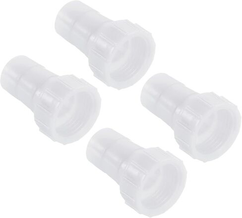 Pack of 4 Plastic Hose Barb Fittings 5/8" Hose Barb to 1/2" g Female Fittings in Kuwait