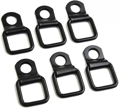 Tie-Down D-Ring Compatible with Je ep Wrangler JK JKU 2007-2018 Heavy Duty Hook Lashing Parts in Saudi Arabia