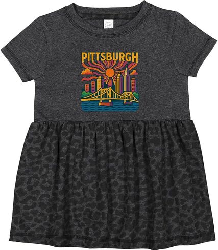 inktastic Pittsburgh Pennsylvania Infant Dress in Saudi Arabia