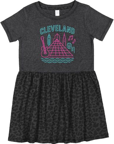 فستان إنكتاستيك كليفلاند ميوزيك سيتي سكيب للأطفال الصغار in Kuwait