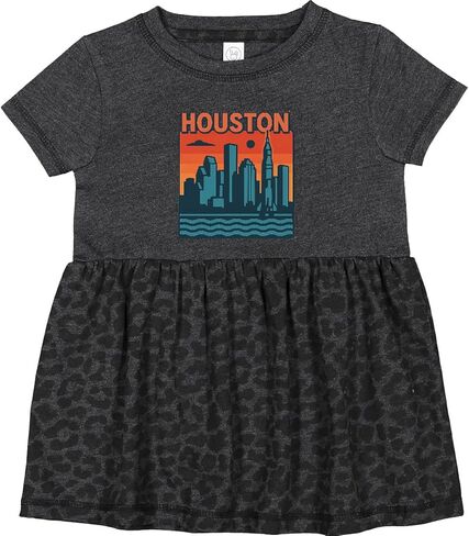 inktastic Houston Skyline Infant Dress in Saudi Arabia