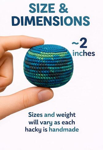 Funny Guy Mugs Footbag Balls 3 Pack Handmade Crocheted Kick Toss Balls from Guatemala Assorted Patterns Deep Sea in Saudi Arabia