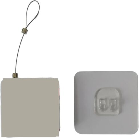 غلق الأبواب بدون ثقب، قابل للسحب، صندوق كابل منزلق مضاد للسرقة، فيسكوز قوي (أبيض 500 جم) in Kuwait