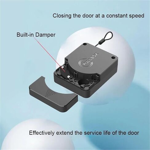 باب خشبي منزلي أقرب للثقب، جهاز إغلاق تلقائي هادئ وبطيء للخزانة والثلاجة والمطبخ وبوابة المنزل المنزلقة in Kuwait