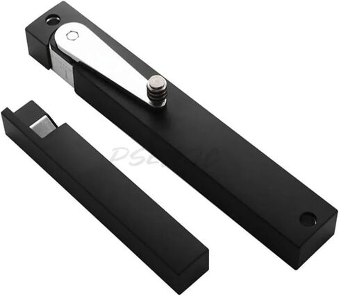 عازل تخميد الغرفة، فتح الباب الخارجي، إغلاق منزلي غير مرئي، إغلاق هيدروليكي صامت (أسود مفتوح من اليمين) in Kuwait