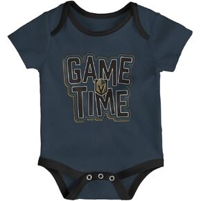 VF Vegas Golden Knights Game Time One Piece Creeper Bodysuit - Charcoal in Kuwait