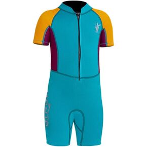 الأطفال الصغار الأولاد 2.5 مللي متر النيوبرين طويلة الأكمام بذلة تصفح كامل الجسم النيوبرين المايوه الكرتون بدل غطس الحرارية in Kuwait